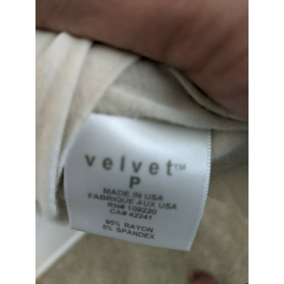 VELVET BY GRAHAM & SPENCER Beige one off the shoulder bodycon sexy dress S/P - Picture 4 of 5